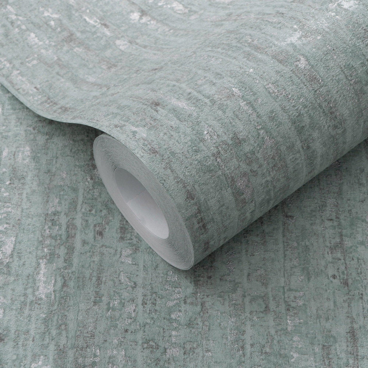 Veer Decor Artisan Texture Teal Wallpaper