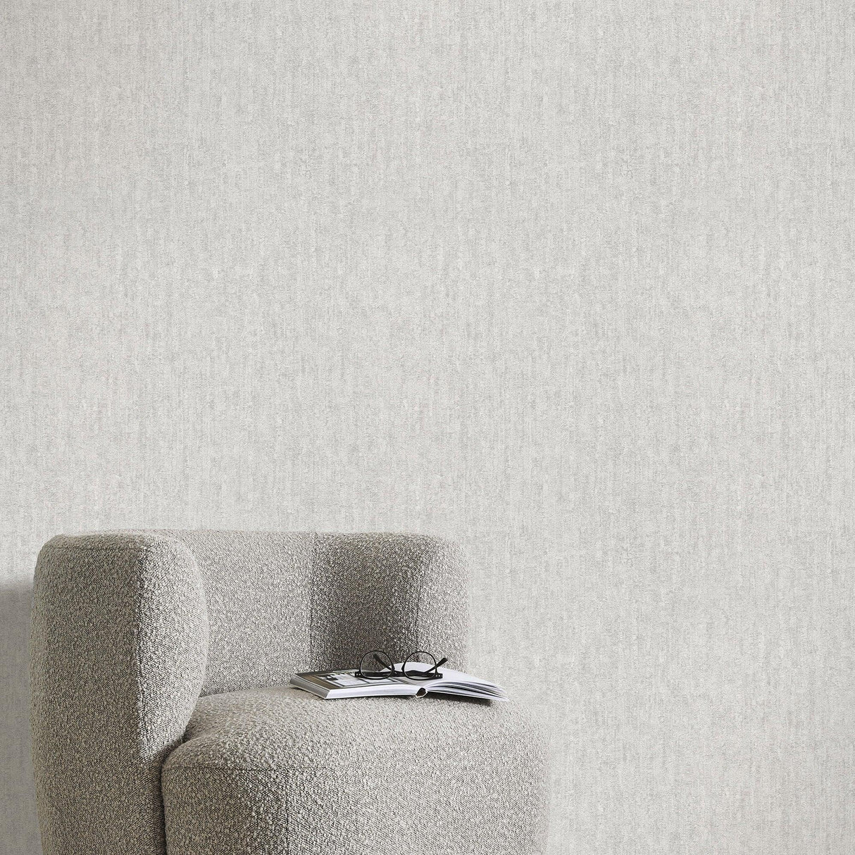 Veer Decor Artisan Texture Grey Wallpaper