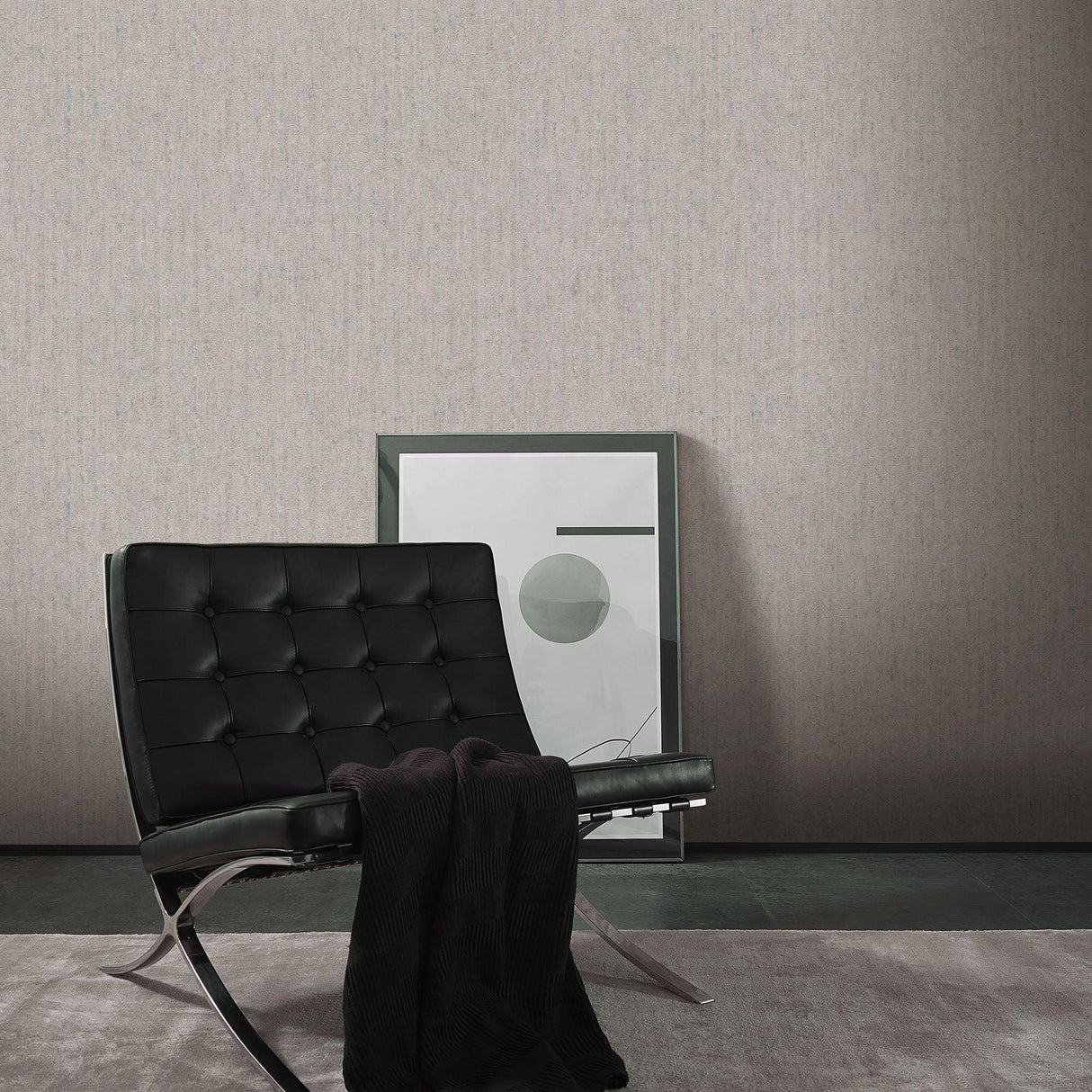 Veer Decor Artisan Texture Taupe Wallpaper