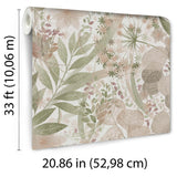 Veer Decor Secret Grove Pink Wallpaper