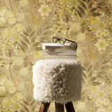 Veer Decor Secret Grove Yellow Wallpaper