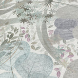 Veer Decor Secret Grove Blue Wallpaper