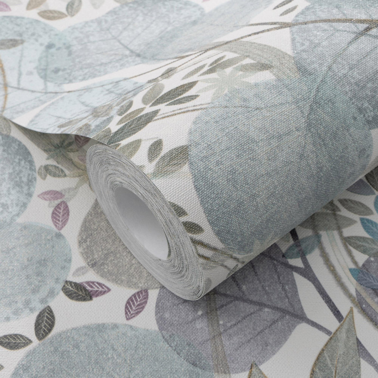 Veer Decor Secret Grove Blue Wallpaper
