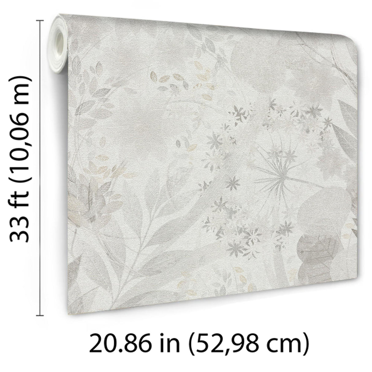 Veer Decor Secret Grove Grray Wallpaper