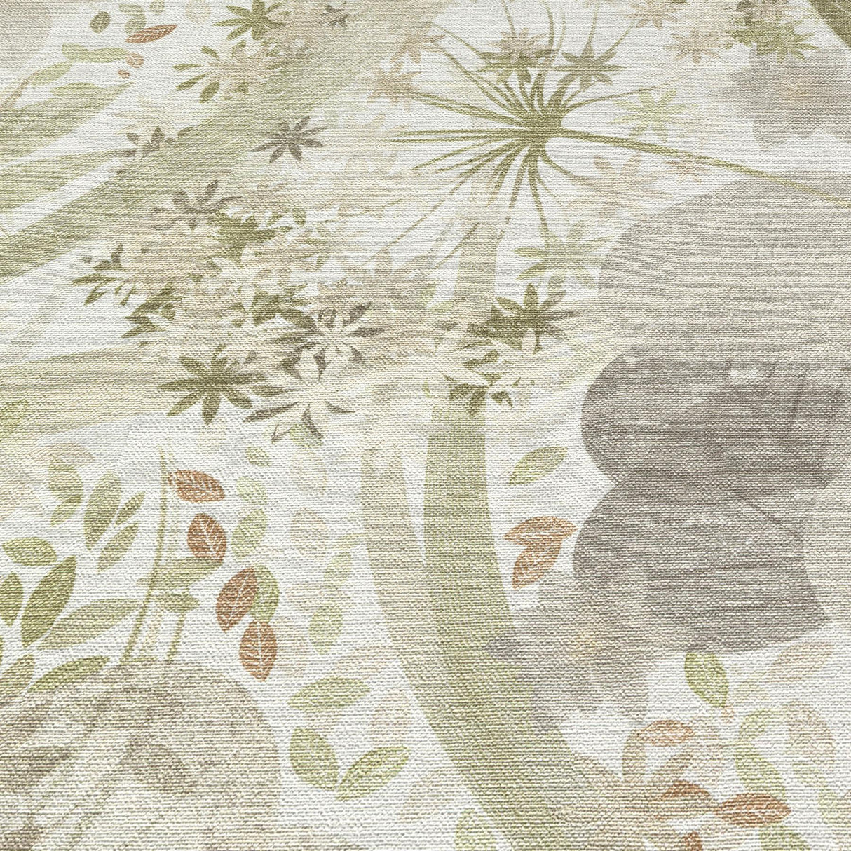 Veer Decor Secret Grove Green Wallpaper