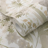Veer Decor Secret Grove Green Wallpaper