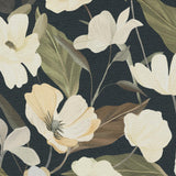 Veer Decor Fairy Blossom Black Wallpaper
