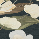 Veer Decor Fairy Blossom Black Wallpaper