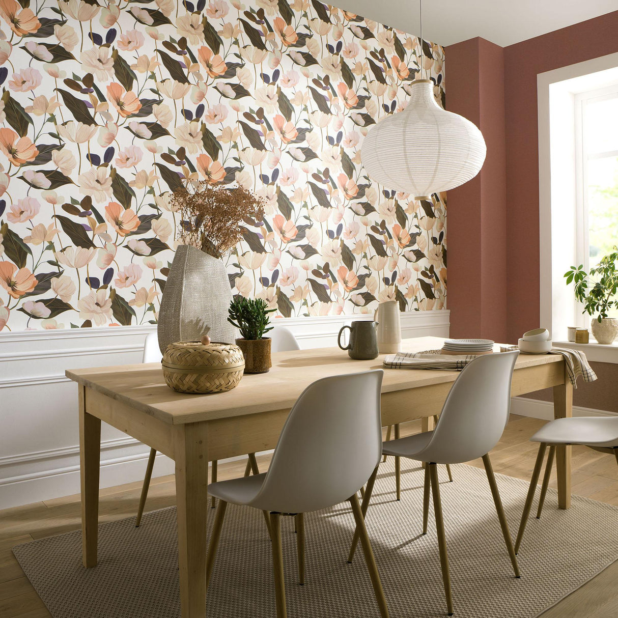 Veer Decor Fairy Blossom Pink Wallpaper