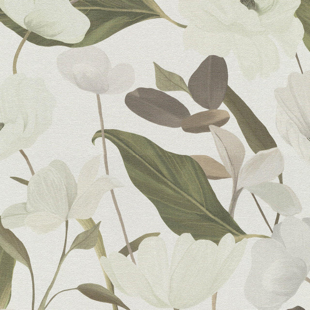 Veer Decor Fairy Blossom White Wallpaper