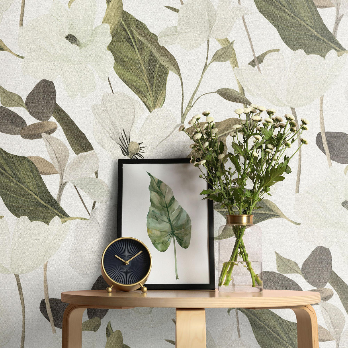 Veer Decor Fairy Blossom White Wallpaper