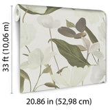 Veer Decor Fairy Blossom White Wallpaper