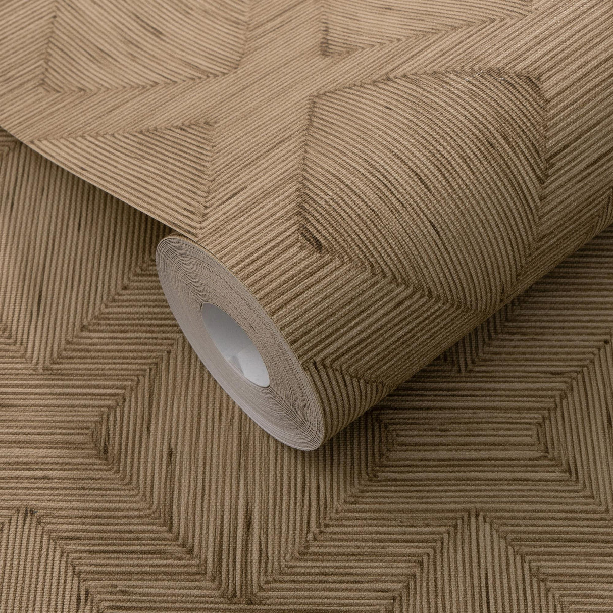 Veer Decor Hidden Harmony Brown Wallpaper