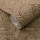 Veer Decor Hidden Harmony Brown Wallpaper