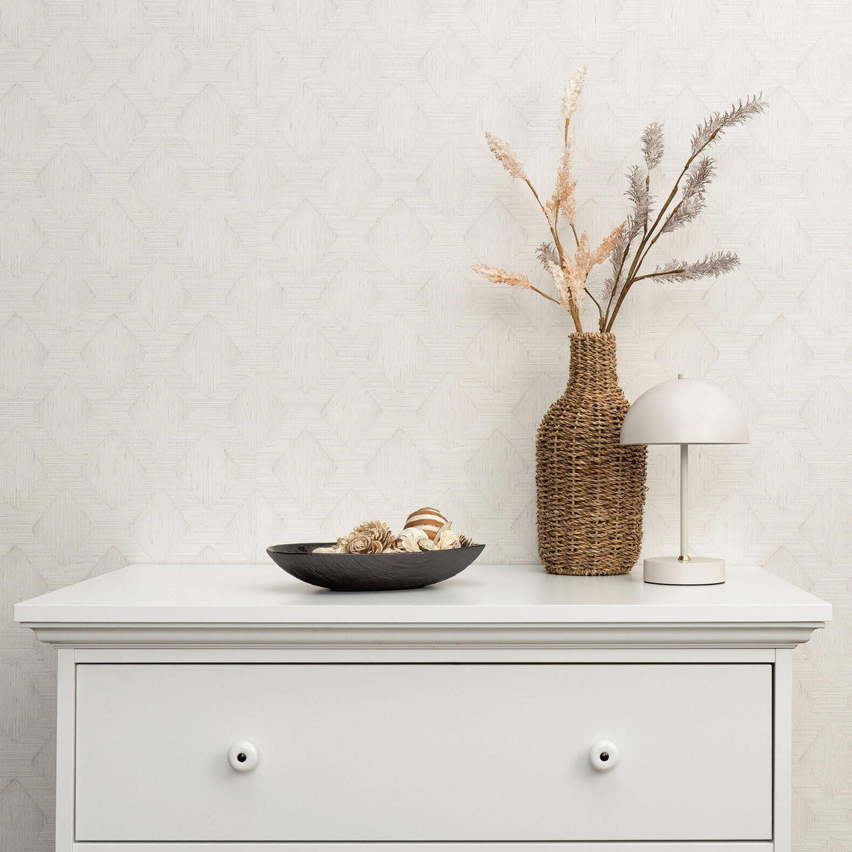 Veer Decor Hidden Harmony Grey Wallpaper
