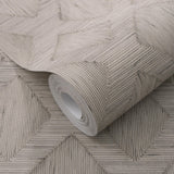 Veer Decor Hidden Harmony Taupe Wallpaper