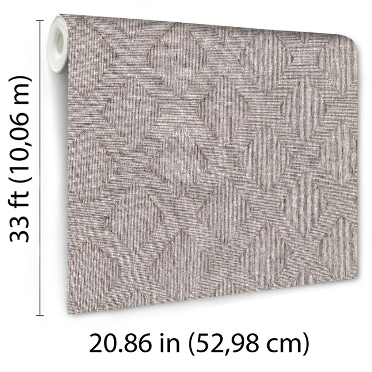 Veer Decor Hidden Harmony Taupe Wallpaper