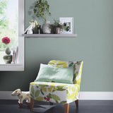 Veer Decor Linen Serenity Teal Wallpaper