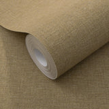 Veer Decor Linen Serenity Yellow Wallpaper