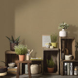 Veer Decor Linen Serenity Yellow Wallpaper