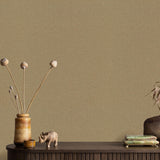 Veer Decor Linen Serenity Yellow Wallpaper