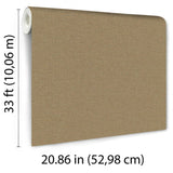 Veer Decor Linen Serenity Yellow Wallpaper