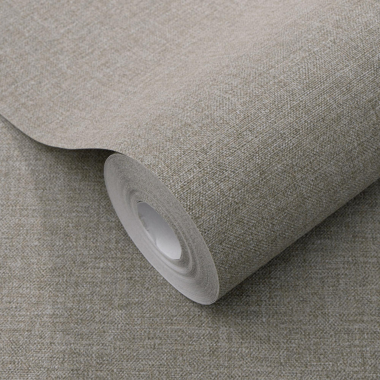 Veer Decor Linen Serenity Dark Grey Wallpaper