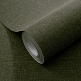 Veer Decor Linen Serenity Green Wallpaper