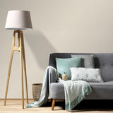 Veer Decor Linen Serenity Off-White Wallpaper