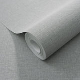 Veer Decor Linen Serenity Blue Wallpaper