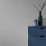 Veer Decor Linen Serenity Blue Wallpaper