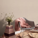 Veer Decor Linen Serenity Pink Wallpaper