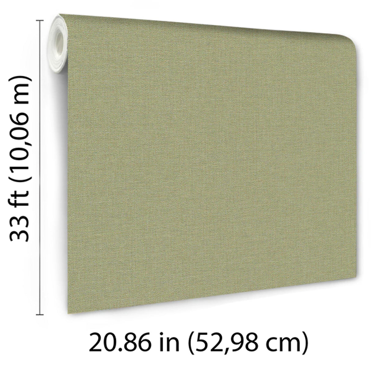 Veer Decor Linen Serenity Sage Wallpaper