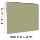 Veer Decor Linen Serenity Sage Wallpaper