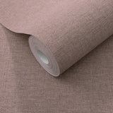 Veer Decor Linen Serenity Purple Wallpaper
