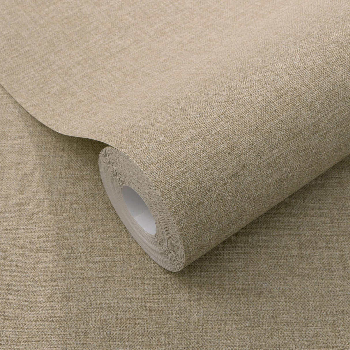 Veer Decor Linen Serenity Brown Wallpaper