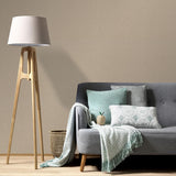 Veer Decor Linen Serenity Brown Wallpaper