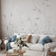 Veer Decor Hint of Autumn Grey Wall Mural