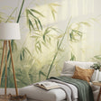 Veer Decor Bamboo Breeze Green Wall Mural