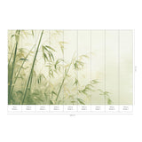 Veer Decor Bamboo Breeze Green Wall Mural
