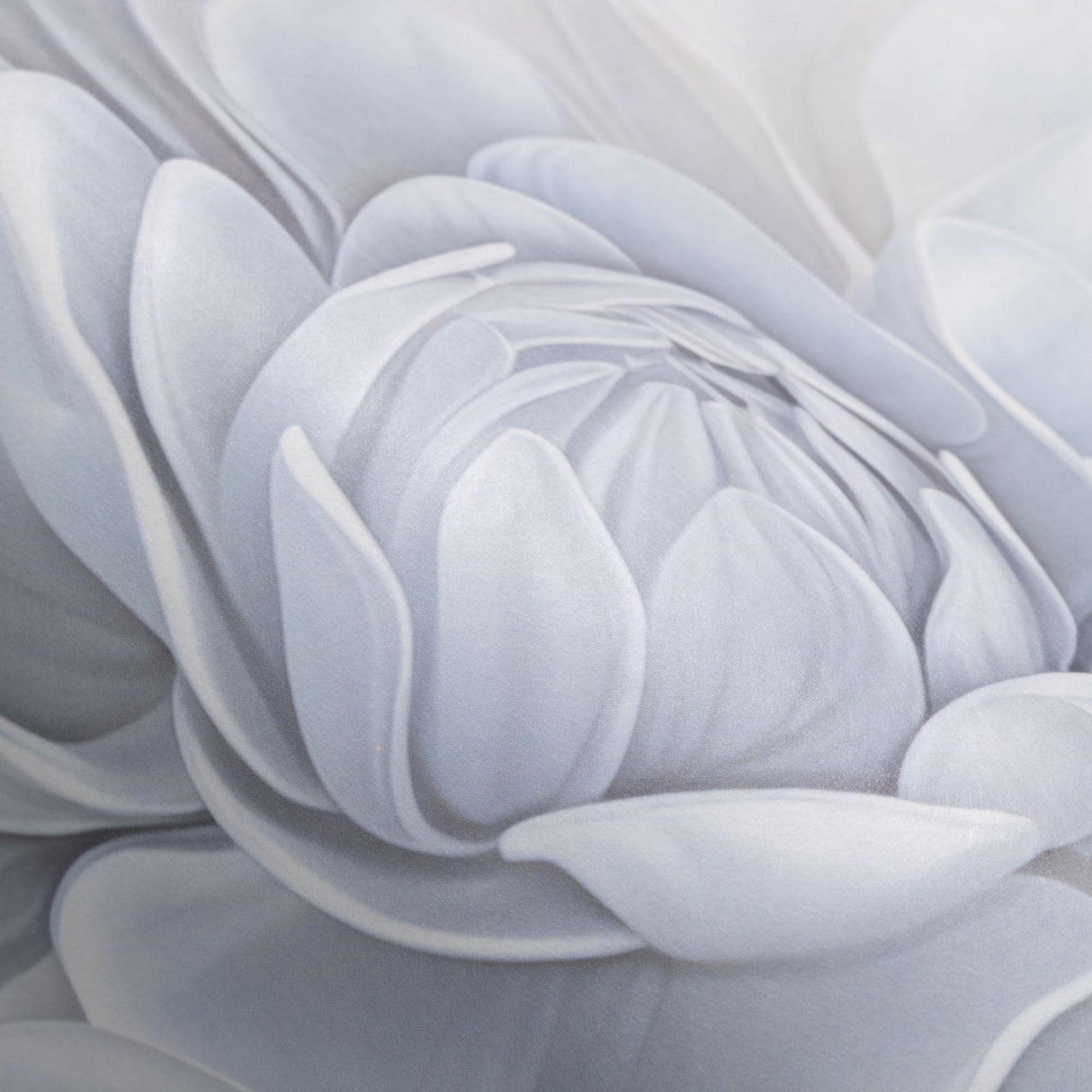 Veer Decor Pale Floral Beauty Grey Wall Mural
