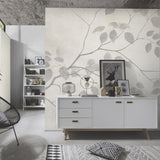 Veer Decor Quiet Place Grey Wall Mural