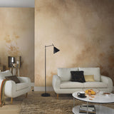 Veer Decor Golden Ember Orange Wall Mural
