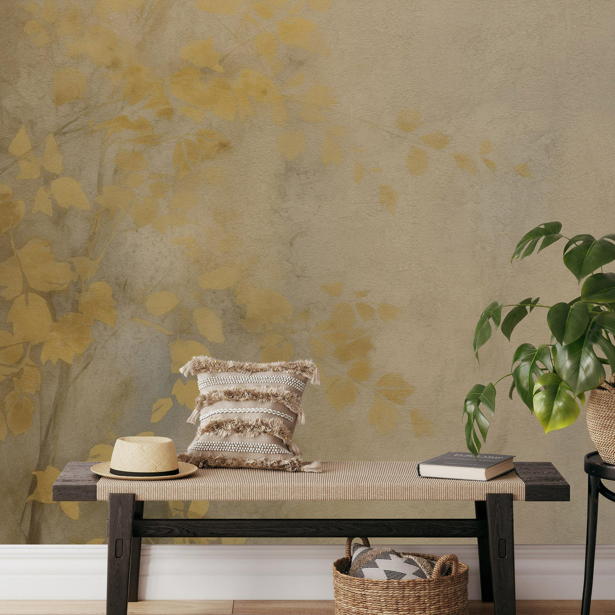 Veer Decor Golden Murmur Gold Wall Mural