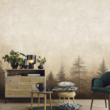 Veer Decor Silent Woods Beige Wall Mural