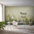 Veer Decor Silent Woods Green Wall Mural