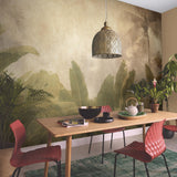 Veer Decor Tropical Haze Green Wall Mural