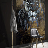 Veer Decor Roar Wallpaper Gold Wall Mural
