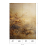 Veer Decor Mystic Garden Brown Wall Mural
