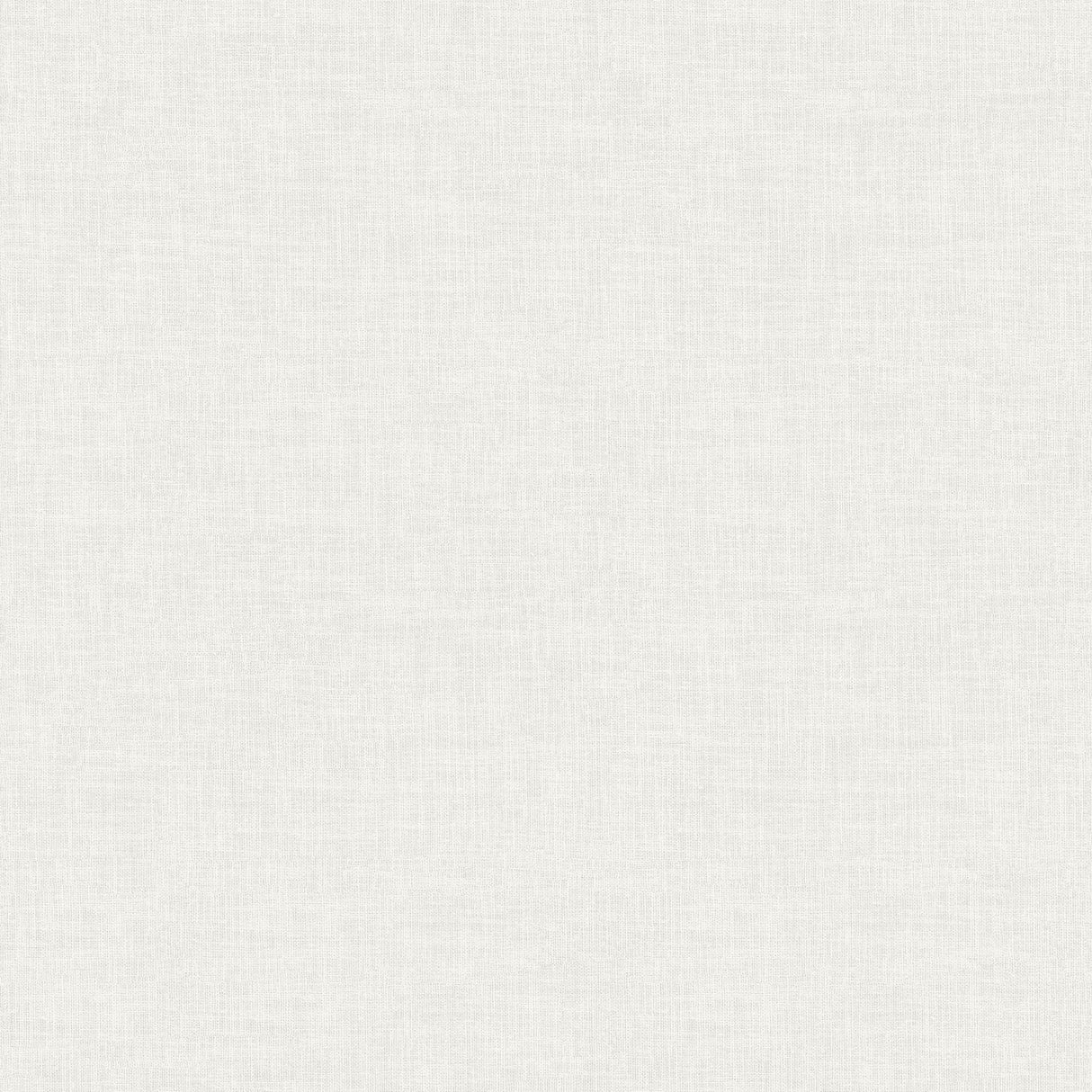 Veer Decor Antibes Linen Weave Texture White Wallpaper